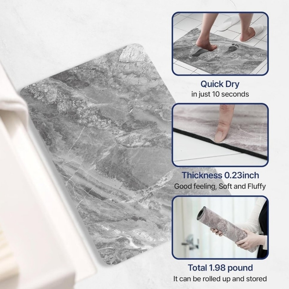 Kitchen or bathroom mat